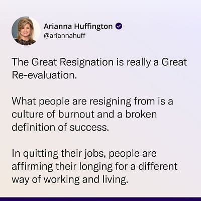 great resignation huffington